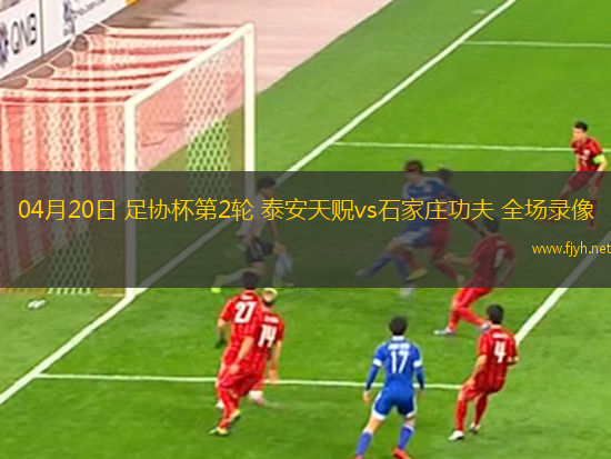 04月20日 足协杯第2轮 泰安天贶vs石家庄功夫 全场录像